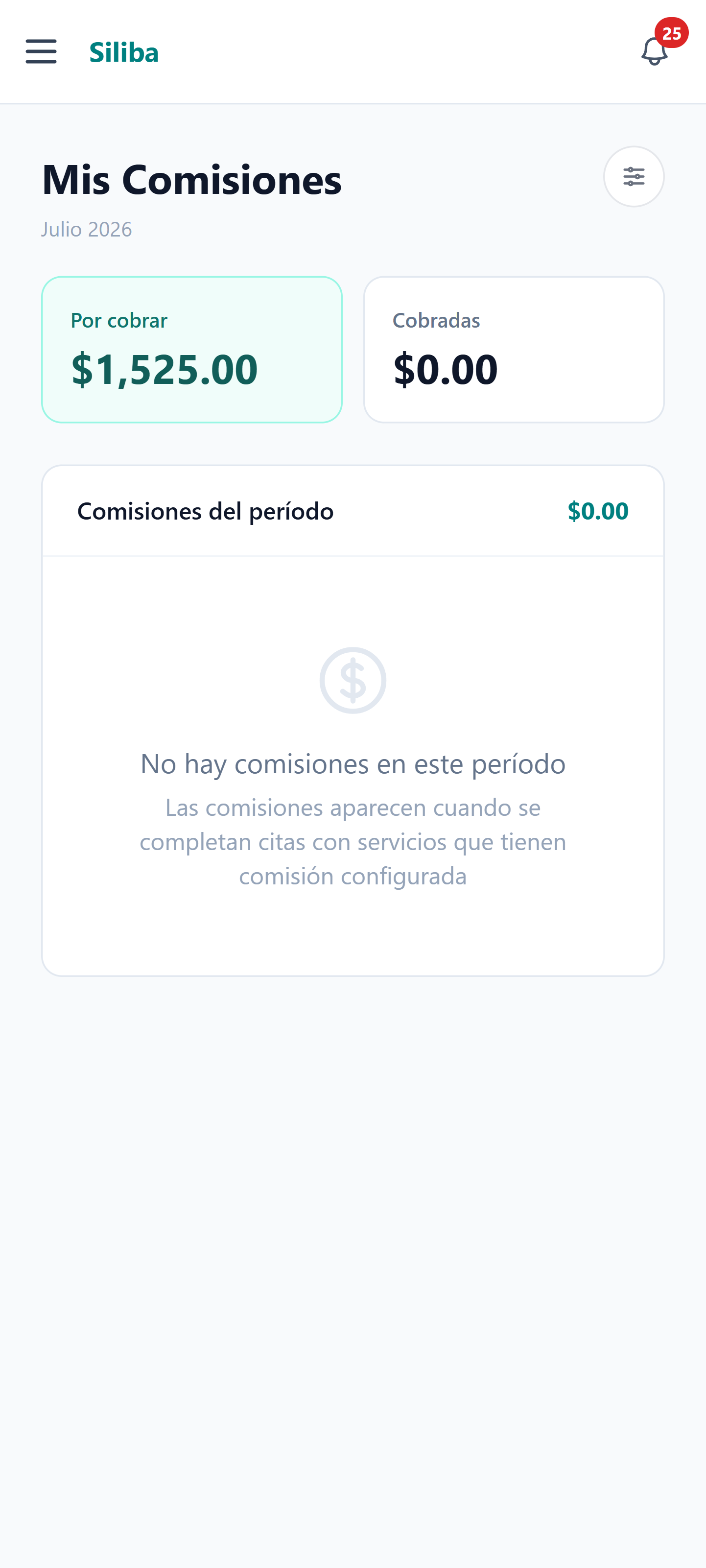 Mis comisiones